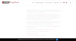 Desktop Screenshot of nopar-international.com